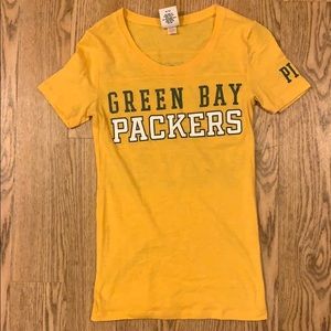 Green Bay Packers Pink Shirt
